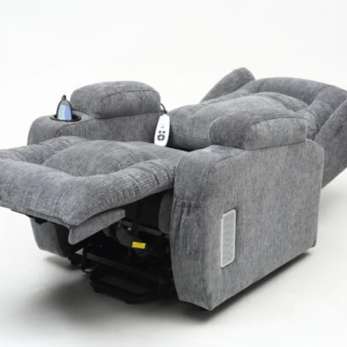 Cellini Happy Daddy Pro Deri Kahve - Masajlı Baba Tv Koltuğu