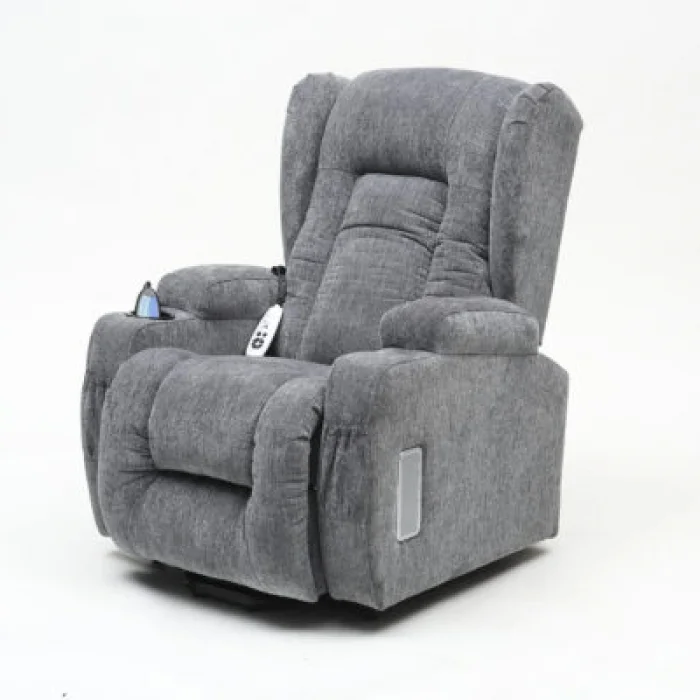 Cellini Happy Daddy Pro Deri Kahve - Masajlı Baba Tv Koltuğu