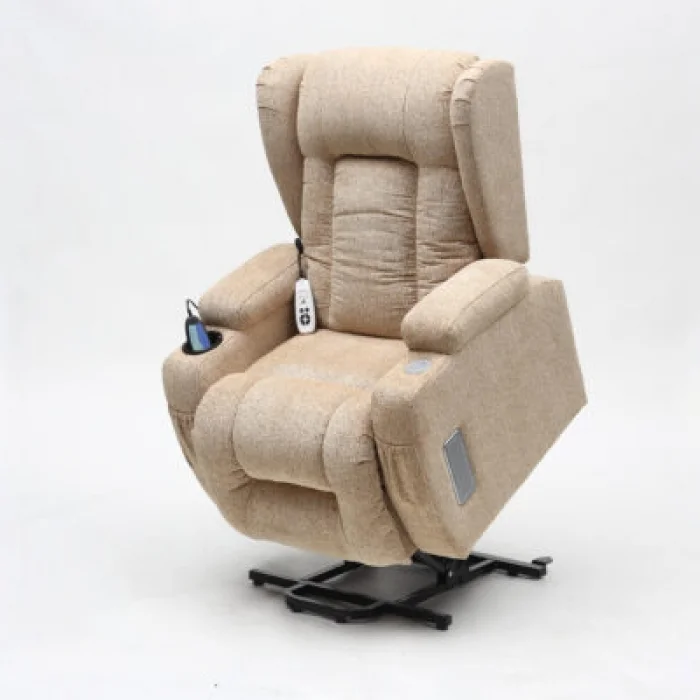 Cellini Happy Daddy Pro Deri Kahve - Masajlı Baba Tv Koltuğu